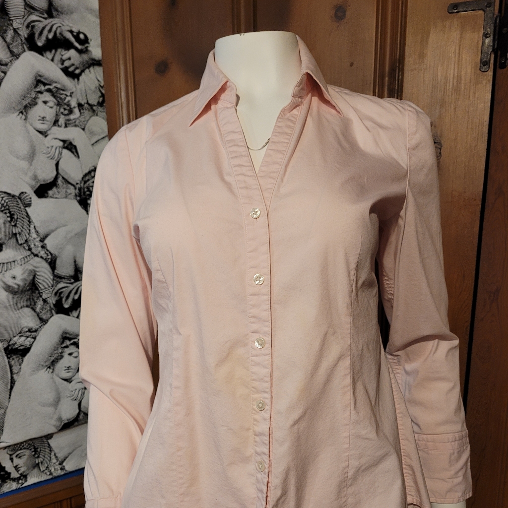 Collard Button Up
